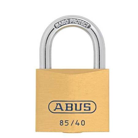 Abus Abus: 85/40 B Solid Brass Padlock KA ABS-87626-KA